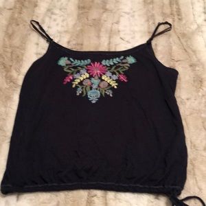 Aeropostale Embroidered Tank Top